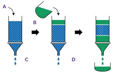 Step 2: Purification. Equilibrate the column. Add reaction mixture, start separation. Collect purified labeled protein solution.