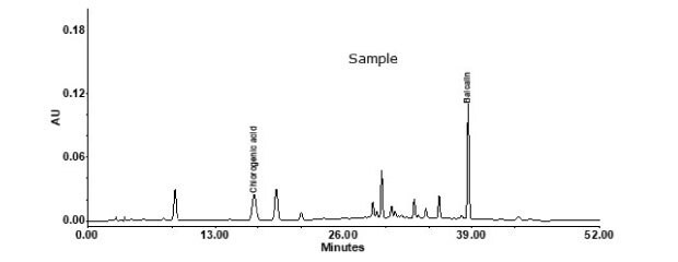 Analysis of compounded Lonucerae Japonicae Flos using Discovery® HS C18 HPLC column