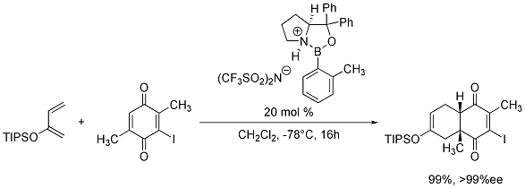 o tolyl cbs oxazaborolidine