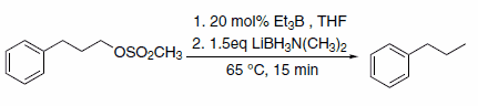 Substoichiometric amounts