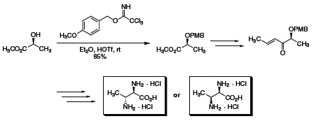 4-methoxybenzyl trichloroacetimidate