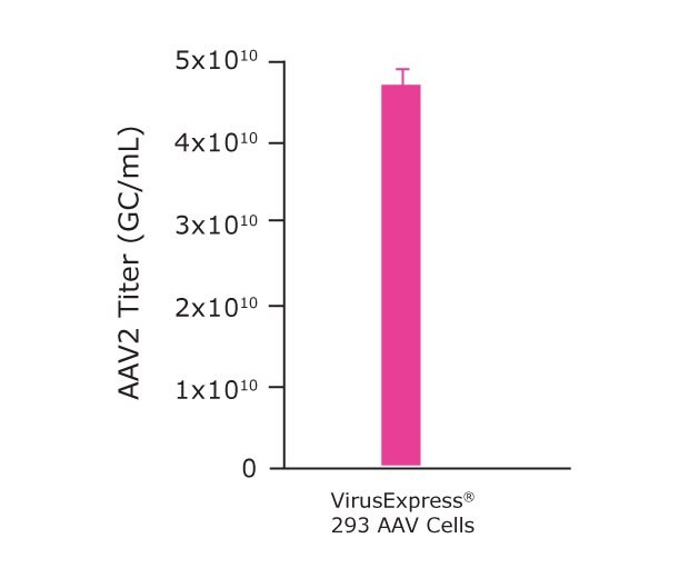 Mobius® 3L Bioreactor used to achieve high titers.