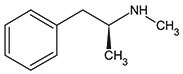 Structure of D-Methamphetamine