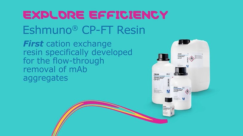 Explore Efficiency: Eshmuno<sup>®</sup> CP‑FT Resin