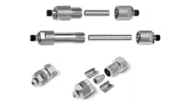 LiChroCART™ HPLC cartridge with the manu-CART™ pre-holder, offering essential tips for direct integration of guard cartridges.