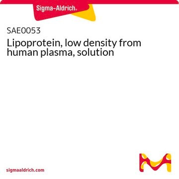 Lipoprotein, low density from human plasma, solution