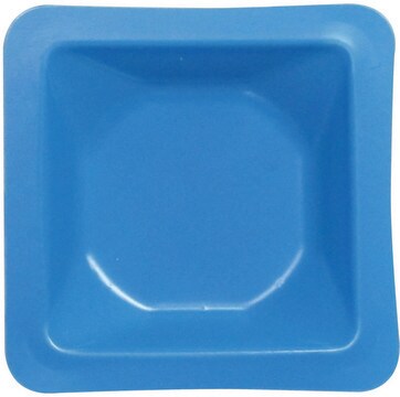 Weigh Boat Small, square blue polystyrene, pk of 500&#160;ea