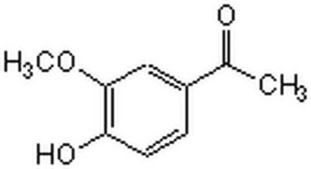 Apocynin A cell-permeable, anti-inflammatory phenolic compound that acts as a potent and selective inhibitor of NADPH oxidase.