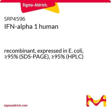 IFN-alpha 1 human recombinant, expressed in E. coli, &#8805;95% (SDS-PAGE), &#8805;95% (HPLC)