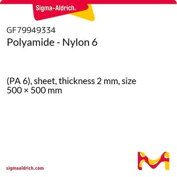 Polyamide - Nylon 6 (PA 6), sheet, thickness 2&#160;mm, size 500 × 500&#160;mm