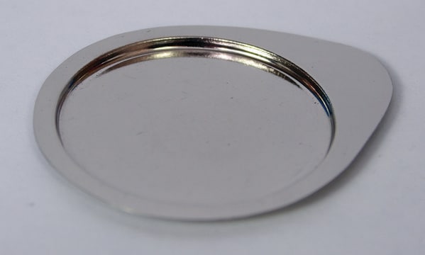 Platinum crucible lid fits 30 mL crucible