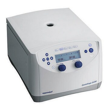 Eppendorf&#174; Centrifuge 5430/5430R 5430, non-refrigerated, with rotor FA-45-24-11-Kit with rotor lid, rotary knobs, AC/DC input 120 V, 60 Hz, US 3-pin plug (US)