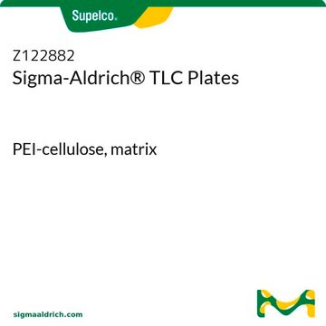 Sigma-Aldrich&#174; TLC Plates PEI-cellulose, matrix