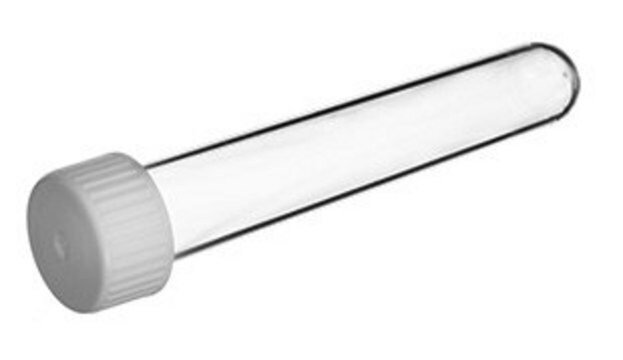 Greiner centrifuge tubes with screw cap volume 12&#160;mL , round bottom, case of 900 racks of 50