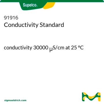 Conductivity Standard conductivity 30000&#160;&#956;S/cm at 25&#160;°C