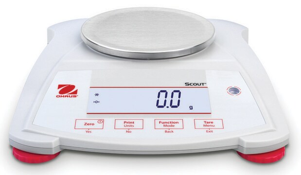 Ohaus&#174; Scout&#174; SPX Balance Model SPX622, weighing capacity 620&#160;g, resolution: 0.01&#160;g