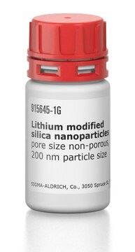 Lithium modified silica nanoparticles pore size non-porous, 200&#160;nm particle size