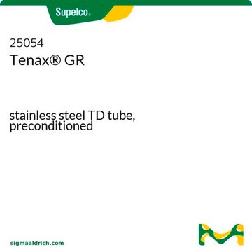 Tenax&#174; GR stainless steel TD tube, preconditioned