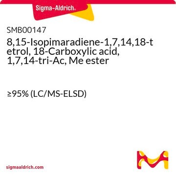 8,15-Isopimaradiene-1,7,14,18-tetrol, 18-Carboxylic acid, 1,7,14-tri-Ac, Me ester &#8805;95% (LC/MS-ELSD)