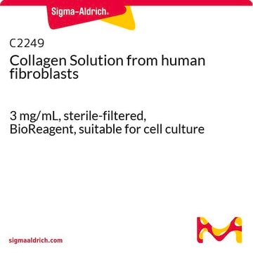 コラーゲン溶液 ヒト線維芽細胞由来 3&#160;mg/mL, sterile-filtered, BioReagent, suitable for cell culture