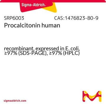 Procalcitonin human recombinant, expressed in E. coli, &#8805;97% (SDS-PAGE), &#8805;97% (HPLC)