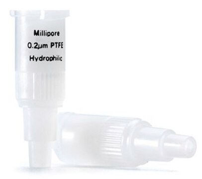 Millex&#174; PVDF syringe filter pore size 0.45&#160;&#956;m, diam. 4&#160;mm, non-sterile, hydrophilic