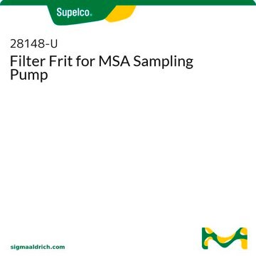 Filter Frit for MSA Sampling Pump