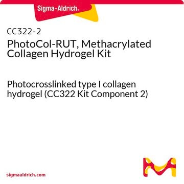 PhotoCol-RUT, Methacrylated Collagen Hydrogel Kit Photocrosslinked type I collagen hydrogel (CC322 Kit Component 2)