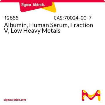 Albumin, Human Serum, Fraction V, Low Heavy Metals