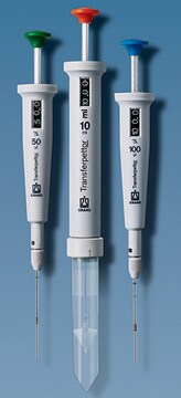 BRAND&#174; Transferpettor positive displacement pipette, digital volume volume 1-5&#160;mL, accuracy: 0.5%, precision: 0.2%