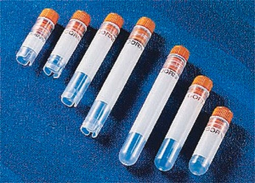 Corning&#174; cryogenic vials, internal thread bottom, round, capacity 5.0&#160;mL, seal, washer, self-standing