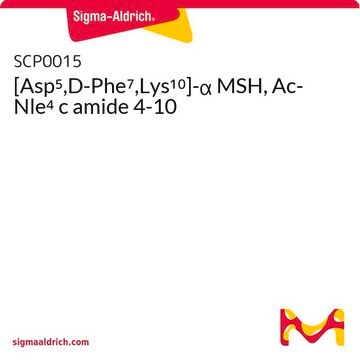 [Asp5,D-Phe7,Lys10]-&#945; MSH, Ac-Nle4 c amide 4-10