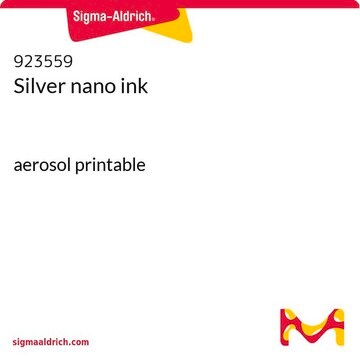 Silver nano ink aerosol printable