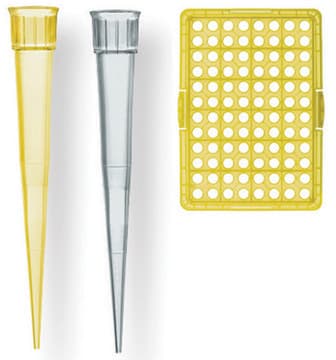 BRAND&#174; pipette tips, bulk volume 2-200&#160;&#956;L, pack of 1000&#160;ea (1 bag of 1000)