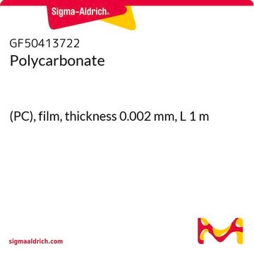 Polycarbonate (PC), film, thickness 0.002&#160;mm, L 1&#160;m