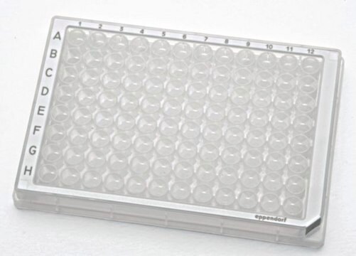 Eppendorf&#174; Microplate 96/U-PP, 96 wells white polypropylene, round bottom clear wells, PCR clean, sterile, pkg of 240&#160;ea