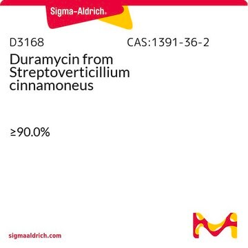 Duramycin from Streptoverticillium cinnamoneus &#8805;90.0%