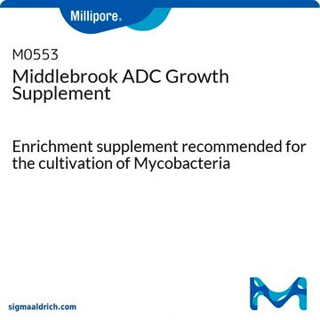 Middlebrook ADC Growth Supplement Enrichment supplement recommended for the cultivation of Mycobacteria