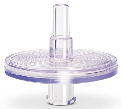 Millex&#174; PVDF syringe filter pore size 5.0&#160;&#956;m, diam. 25&#160;mm, non-sterile, hydrophilic