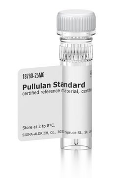 Pullulan Standard certified reference material, certified according to DIN, for GPC, 800,000