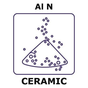 Aluminum nitride powder, mean particle size (fsss) 1.4 micron, weight 200&#160;g, purity 99.5+%