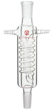 Aldrich&#174; jacketed Friedrichs coil condenser Overall H 410&#160;mm, joint: ST/NS 24/40