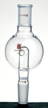 Synthware&#8482; anti-splash adapter with fritted disc 100 mL, top joint: ST/NS 24/40, bottom joint: ST/NS 14/20