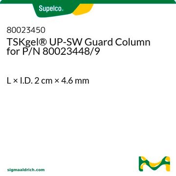 TSKgel&#174; UP-SW Guard Column for P/N 80023448/9 L × I.D. 2&#160;cm × 4.6&#160;mm