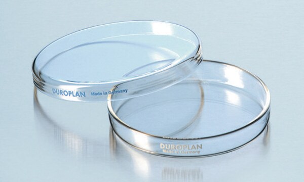 Duroplan petri dishes O.D. × H 60&#160;mm × 20&#160;mm