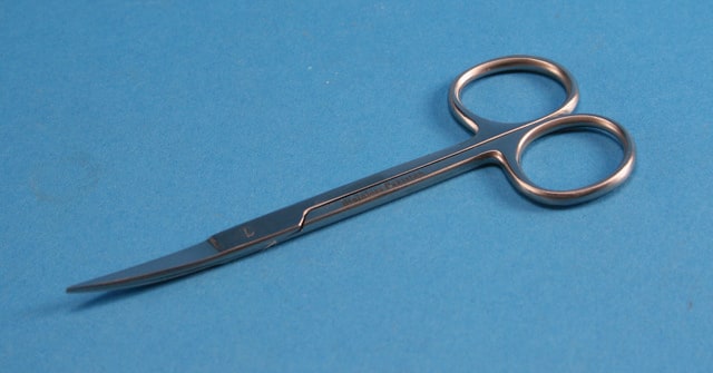 Dissecting scissors L 5 1/2&#160;in., Mayo, straight