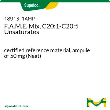 F.A.M.E. Mix, C20:1-C20:5 Unsaturates certified reference material, ampule of 50&#160;mg (Neat)