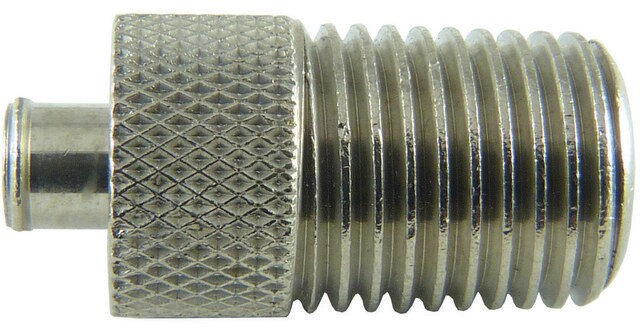 1-way threaded end adapter (NPT) FLL to 1/4-18 (NPT) thread (plated brass)