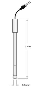 Carbon Fiber Microelectrode diam. 11&#160;&#956;m , (8 &#8211; 13 &#181;m)