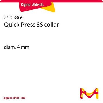 Quick Press SS collar diam. 4&#160;mm